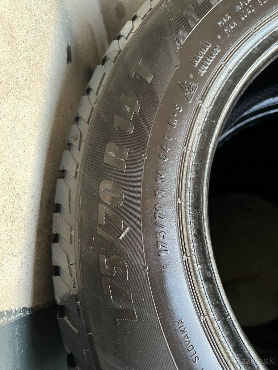 Celoročné pneumatiky 175/70R14 - 2