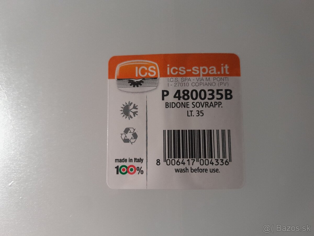 Plastové vedrá s vekom - 2