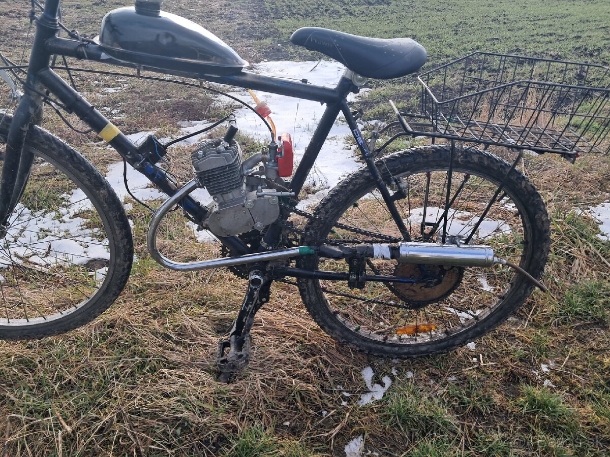 Motorový bicykel 80cc - 2