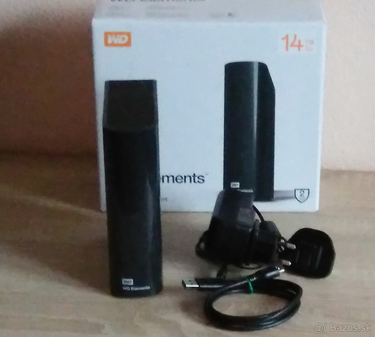 Externý disk WD Elements Desktop 14 TB - NOVÝ - 2