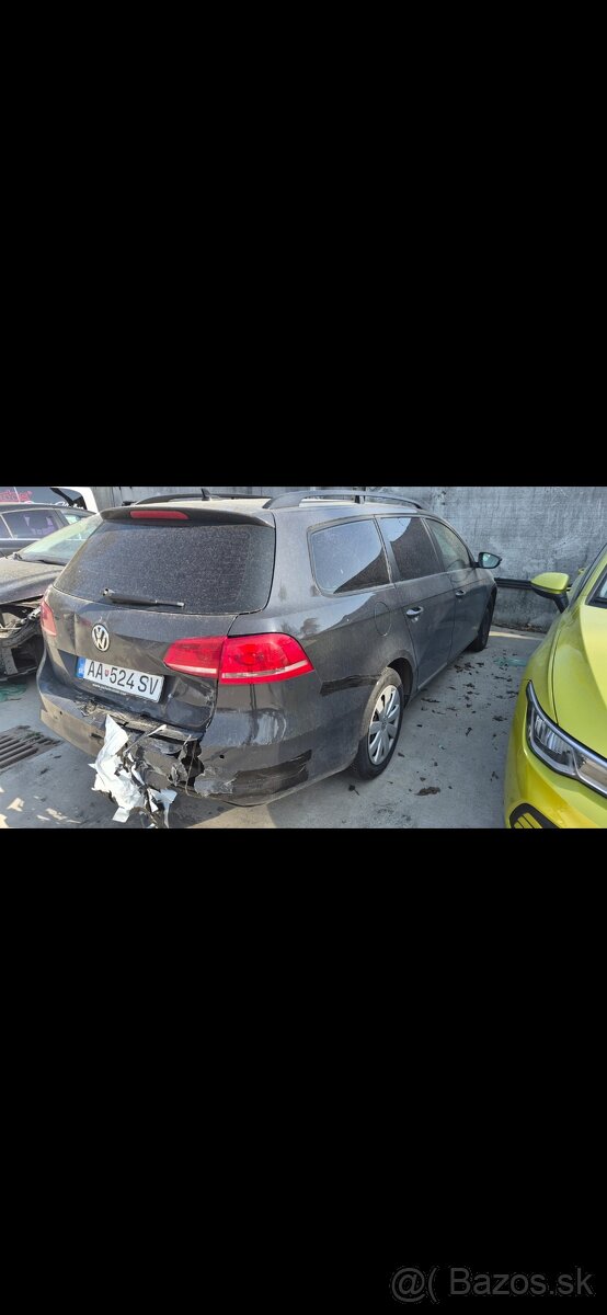 Vw passat b7 havarovany - 2
