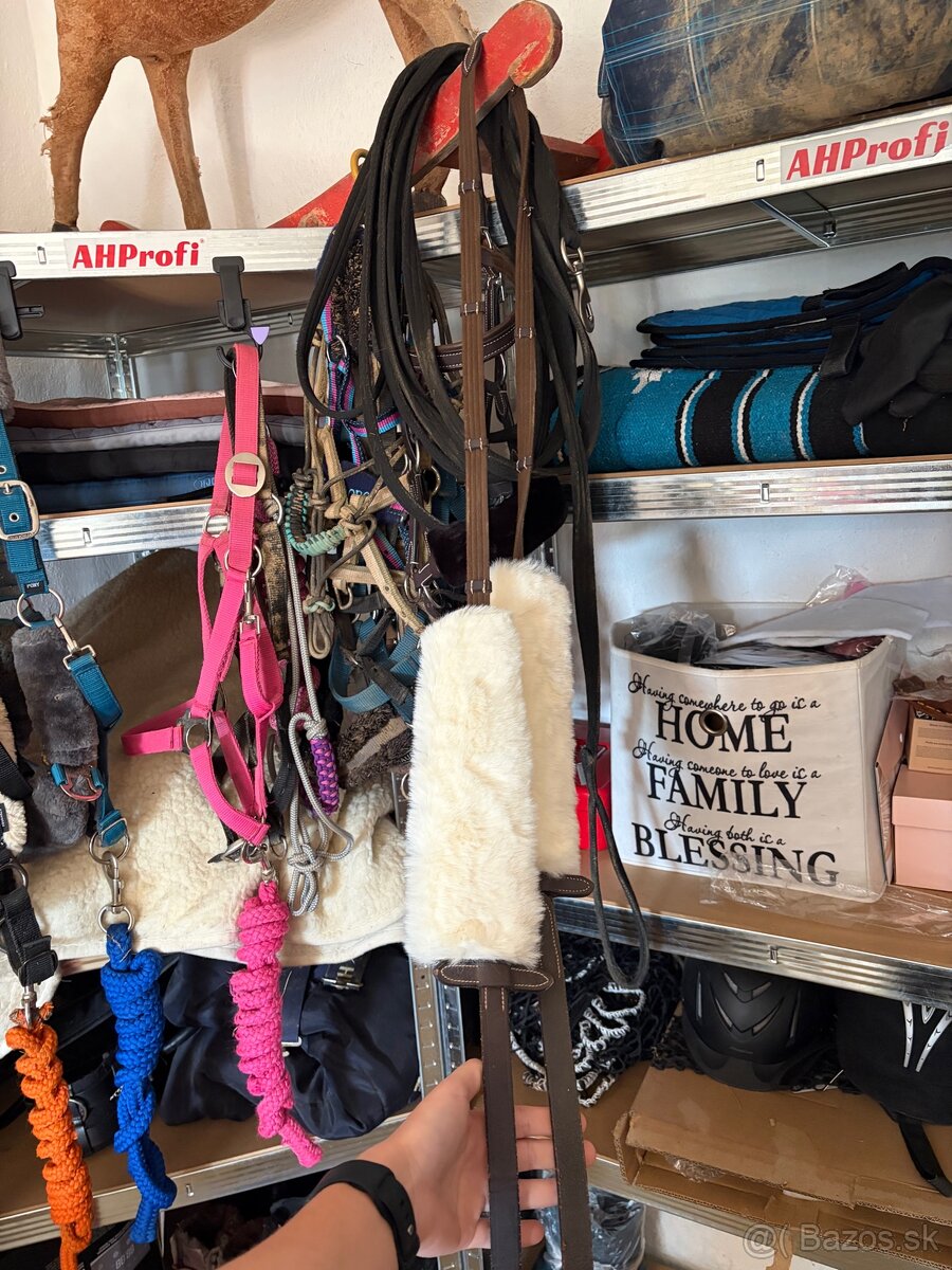 Barančeky (2ks) na ohlávku, uzdečku, oťaže - 2