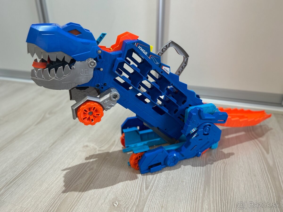 Hot Wheels Transportér T-Rex 2v1 - 2