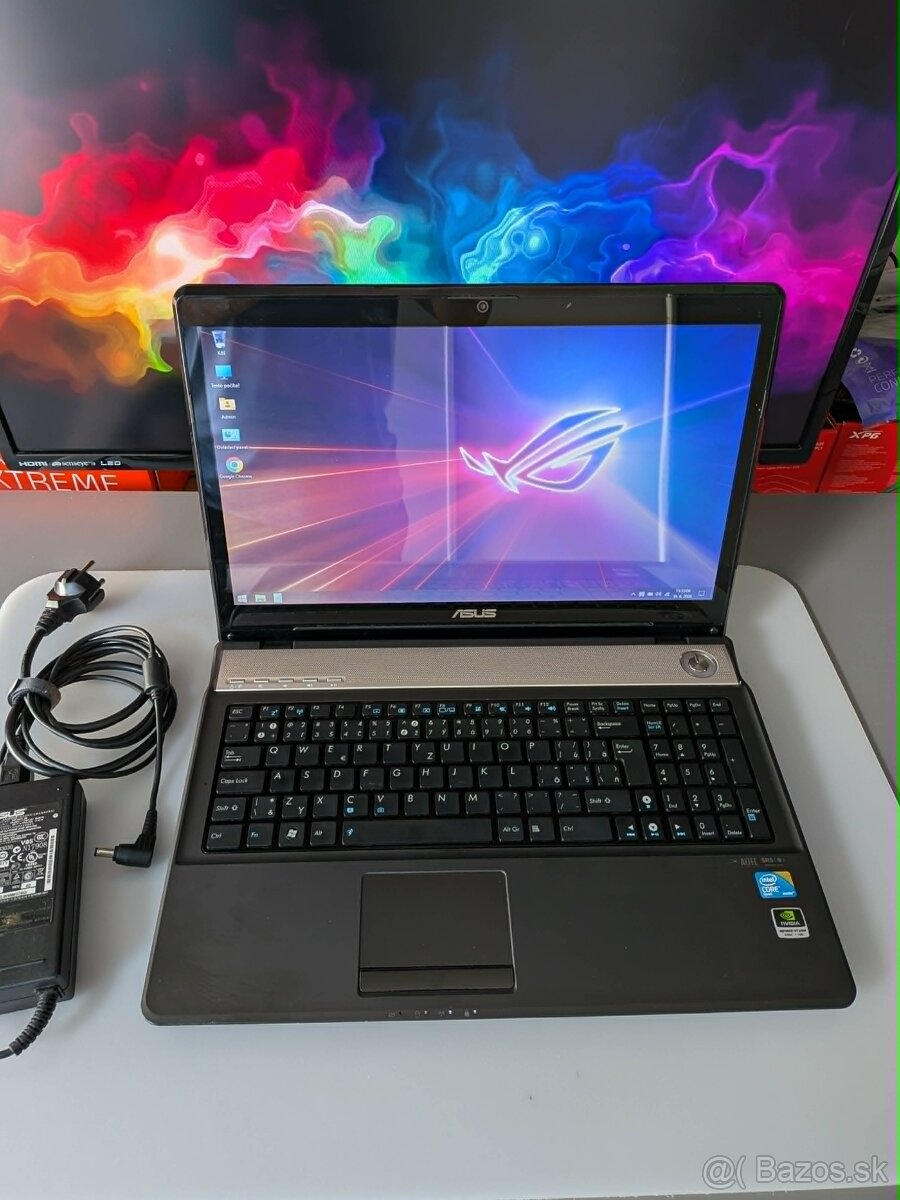 ASUS N61VN | Core 2 Quad | SSD 250GB | Nová batéria - 2