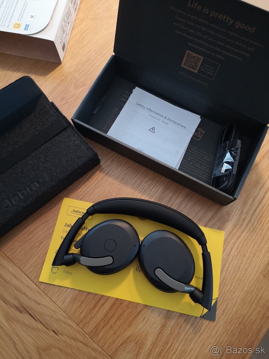 Nové Jabra Evolve2 65 Flex, Link390a UC Stereo - 2