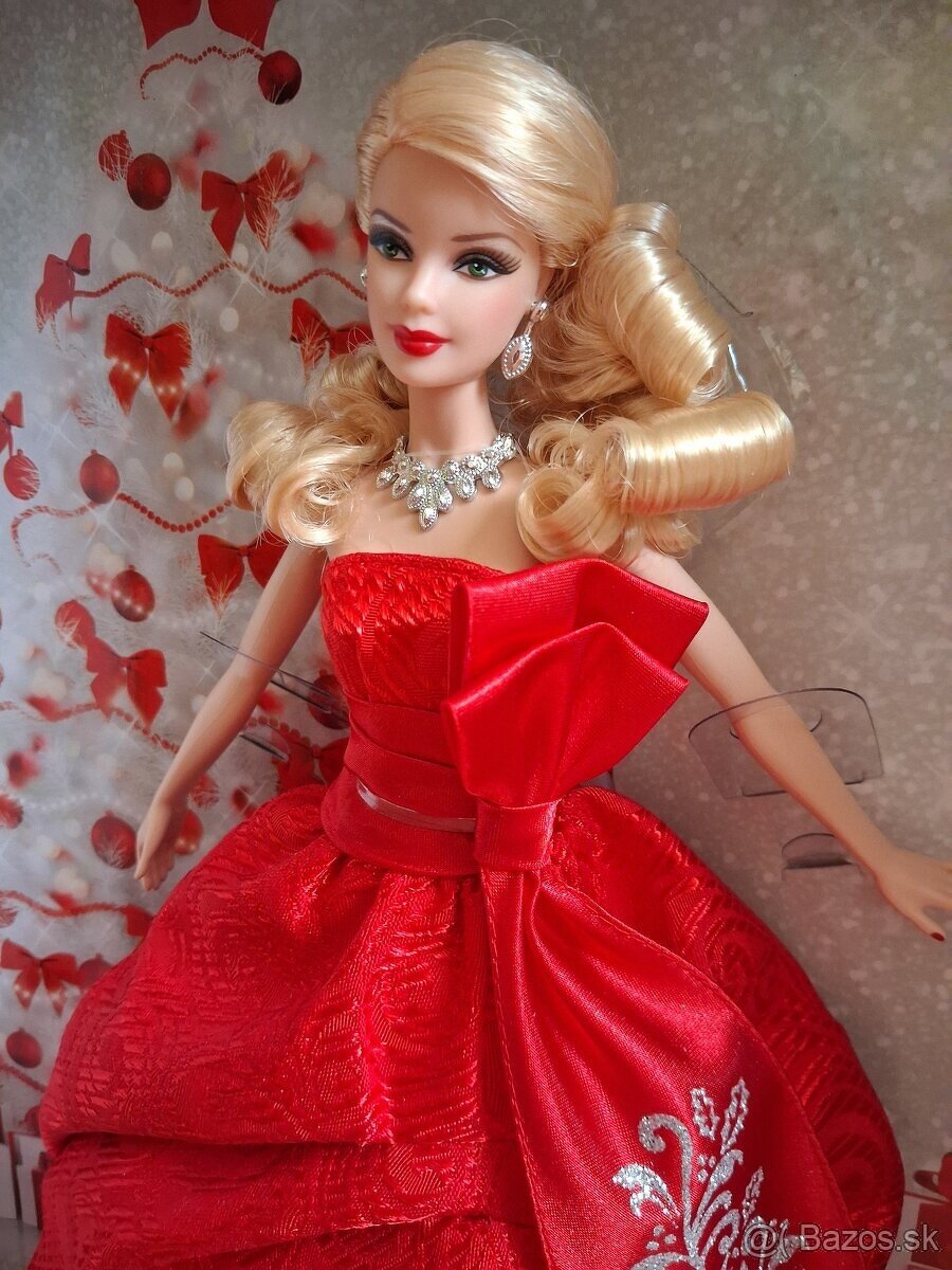Zberatelska Barbie vianocna - 2