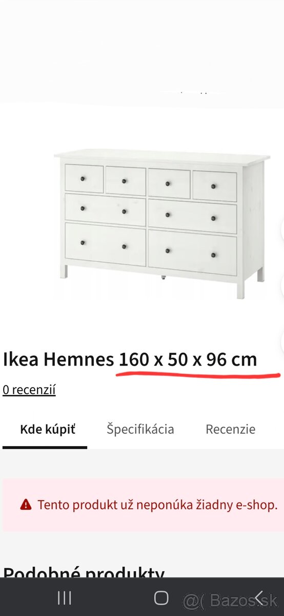 Skrinka ikea - 2
