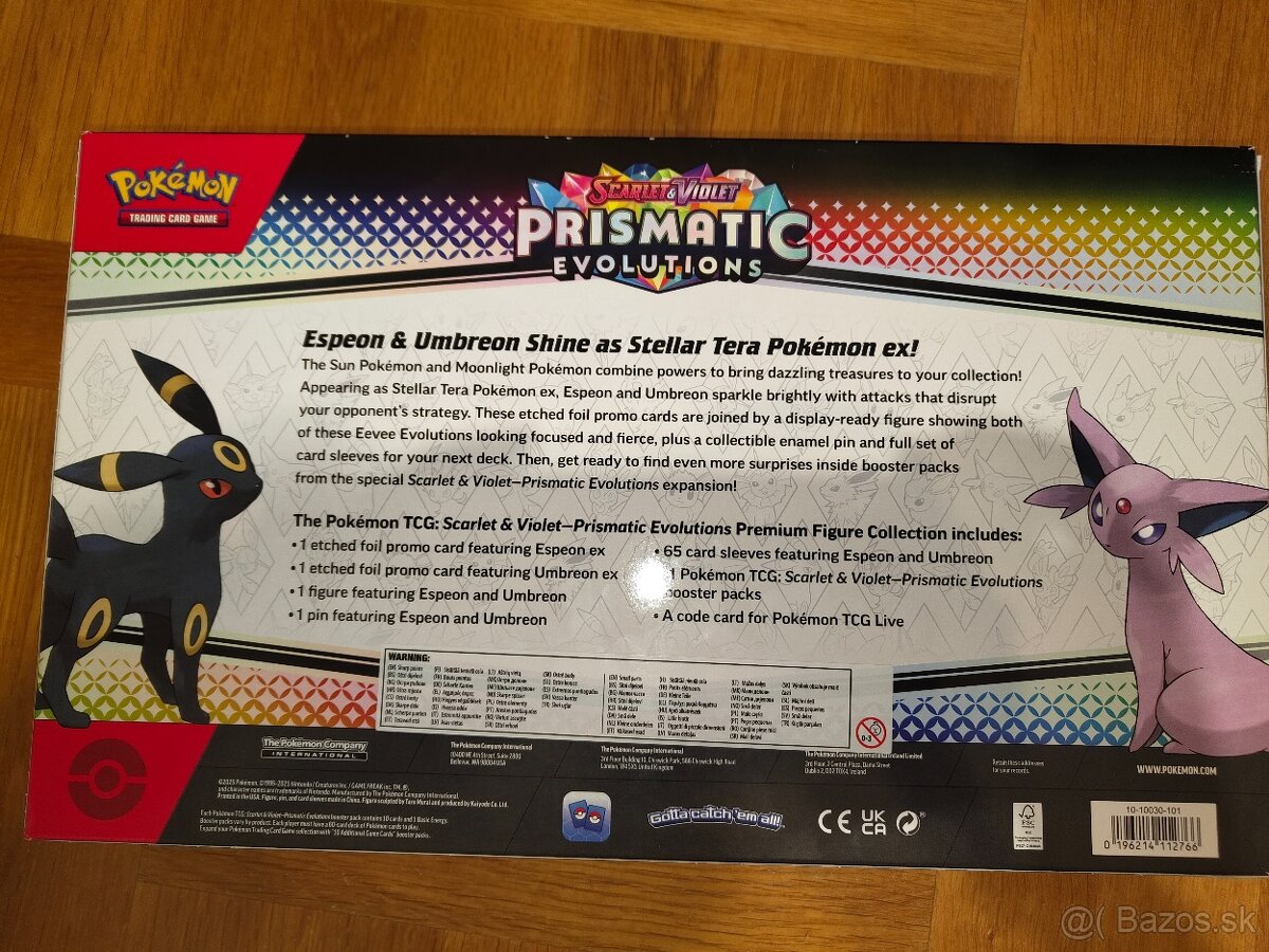 Prismatic evolutions premium figure collection pokemon - 2