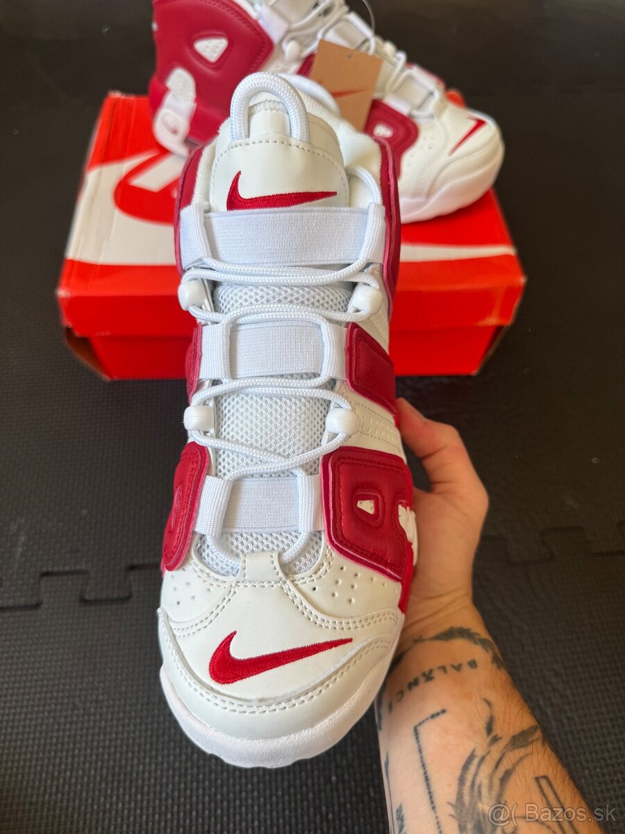 Nike Uptempo Cervena - 2