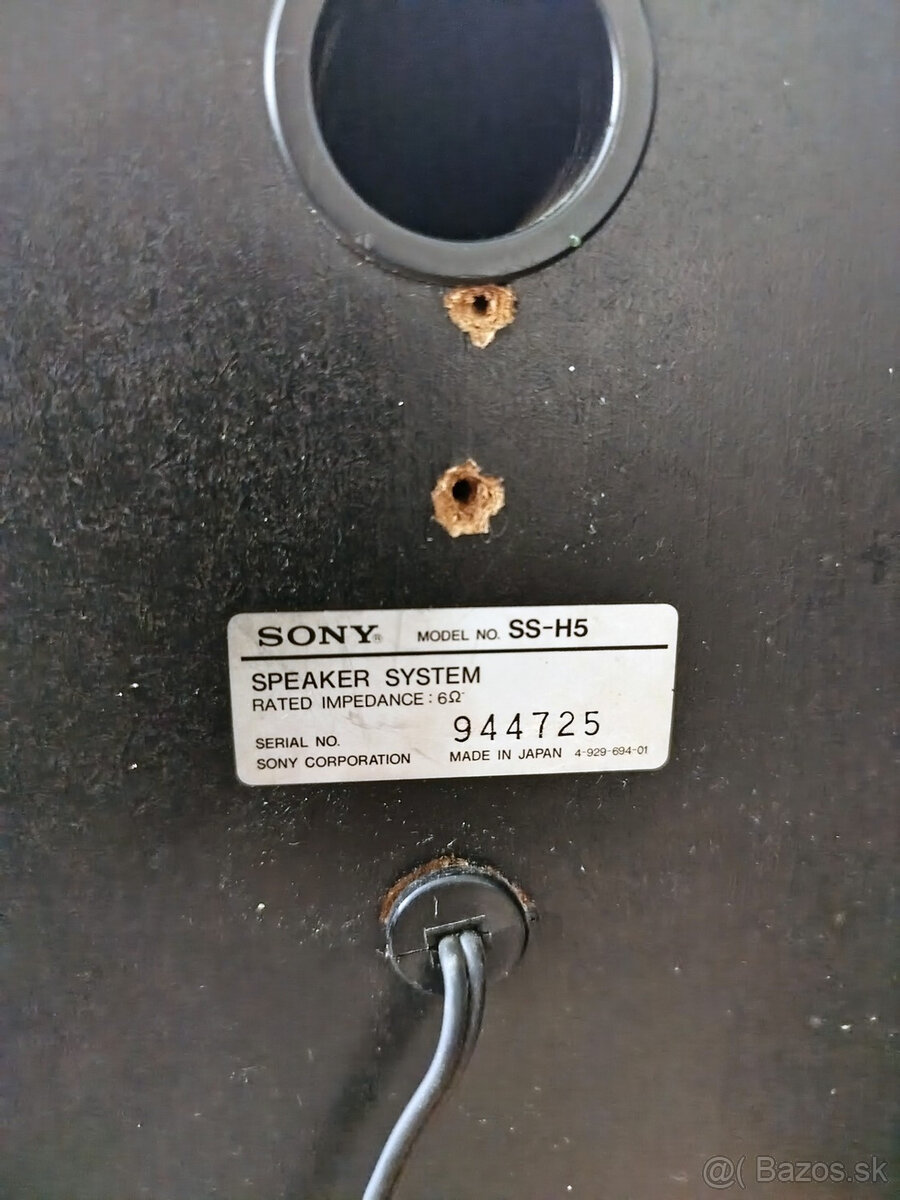 reproduktory SONY SS-H5 - 2