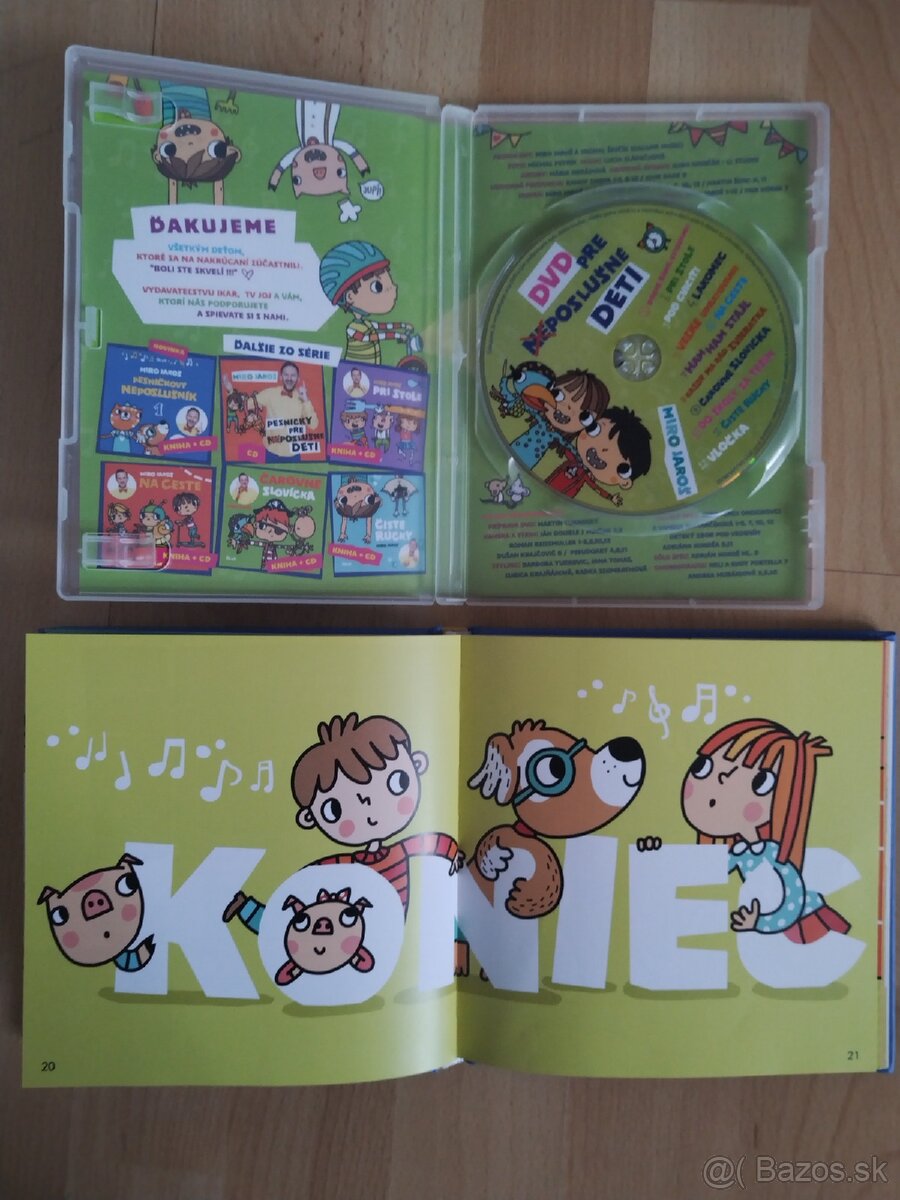 DVD Miro Jaroš, vymalovavanky - 2