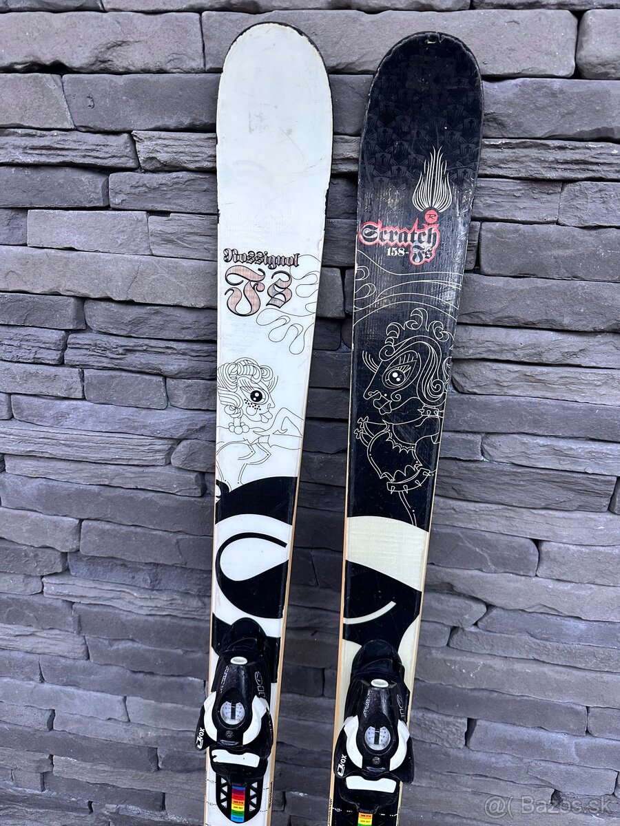 Freestyle lyže Rossignol 158cm, lyžiarky Dalbello veľ. 42-43 - 2