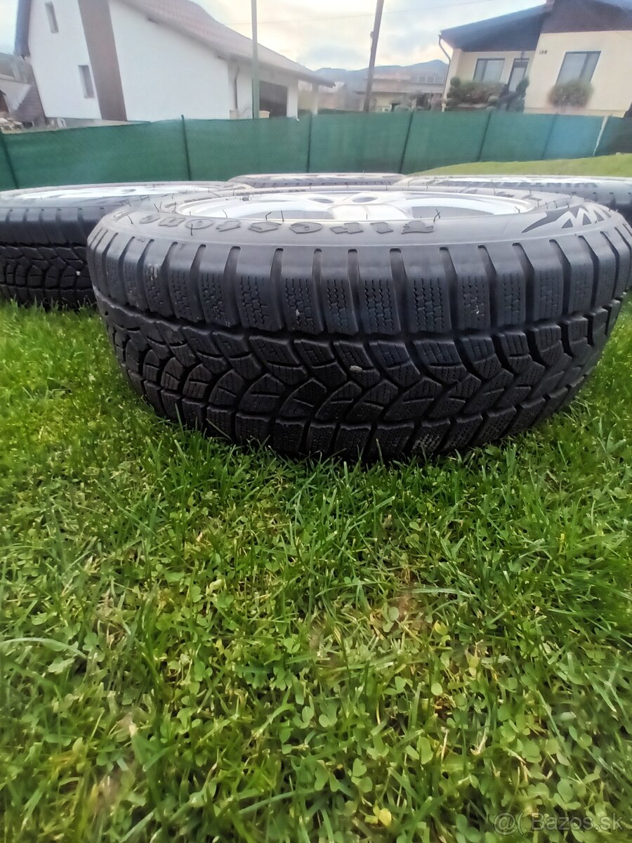 5x100 r15 zimné pneu - 2