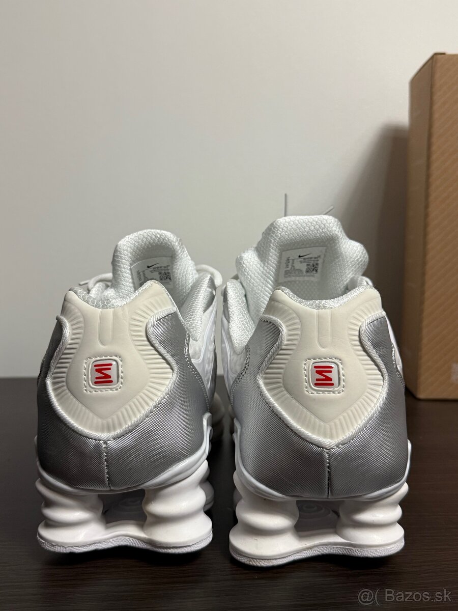 Nike Shox biele 45 - 2