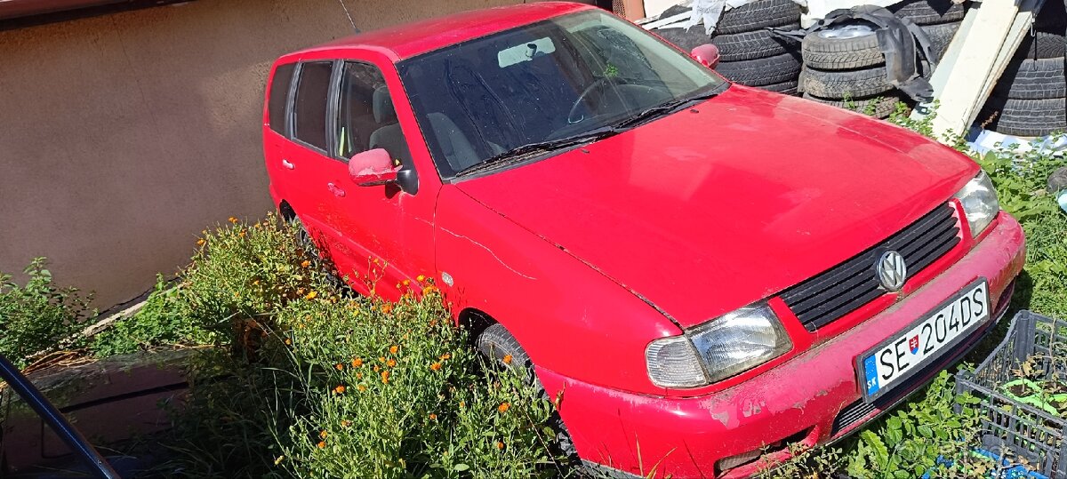 Vw polo 1,9sdi variant po face na diely - 2