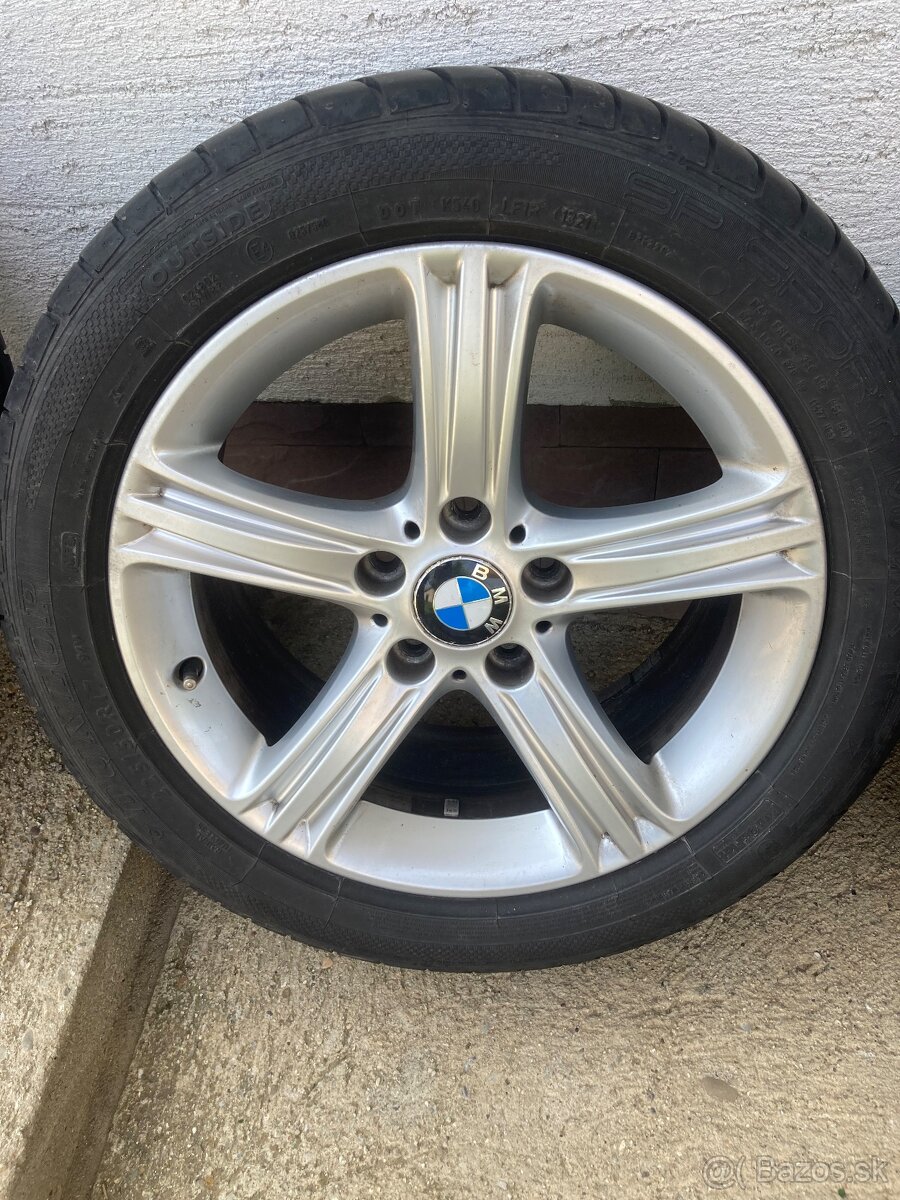 Elektróny 225/55 R17 na BMW - 2