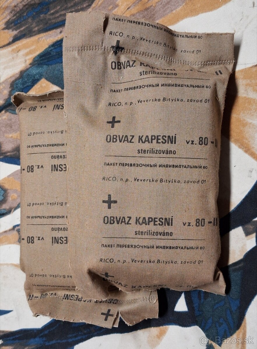 Staré vojenské obväzy - 2