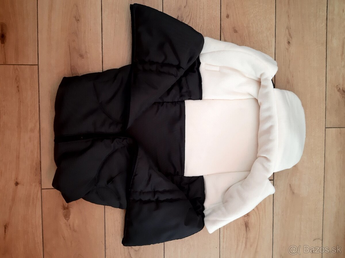 Tmavosivý fusak do sani - 2