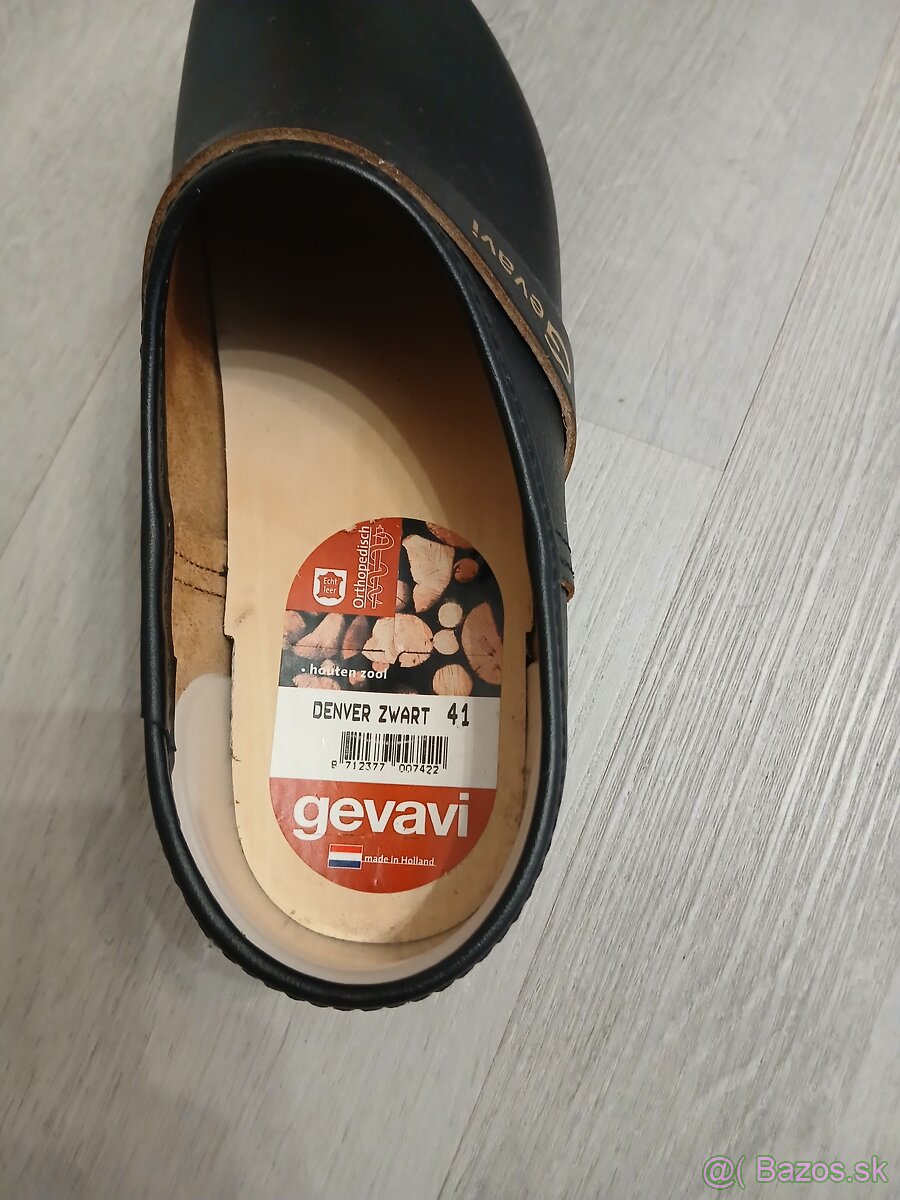 Predám kožené drevaky - 2