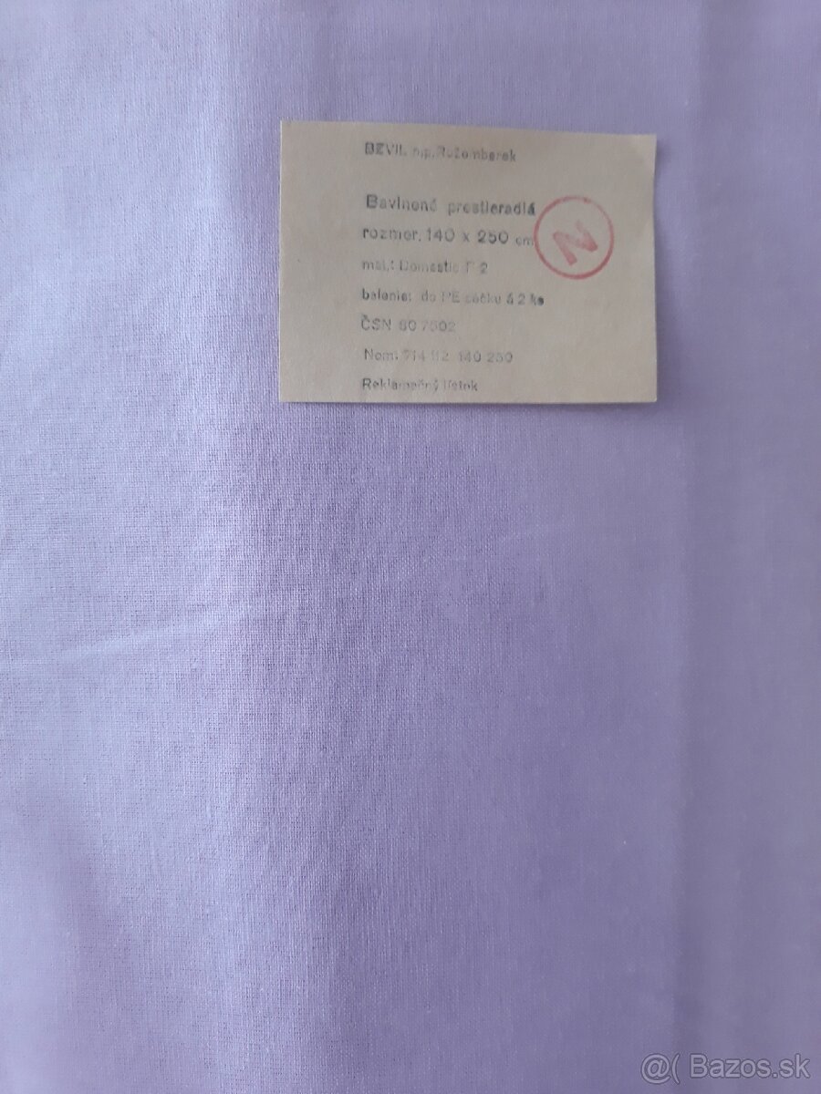 Posteĺné prestieradlo - 2