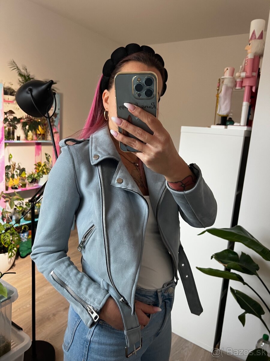 Semišová bunda Zara Basic - 2