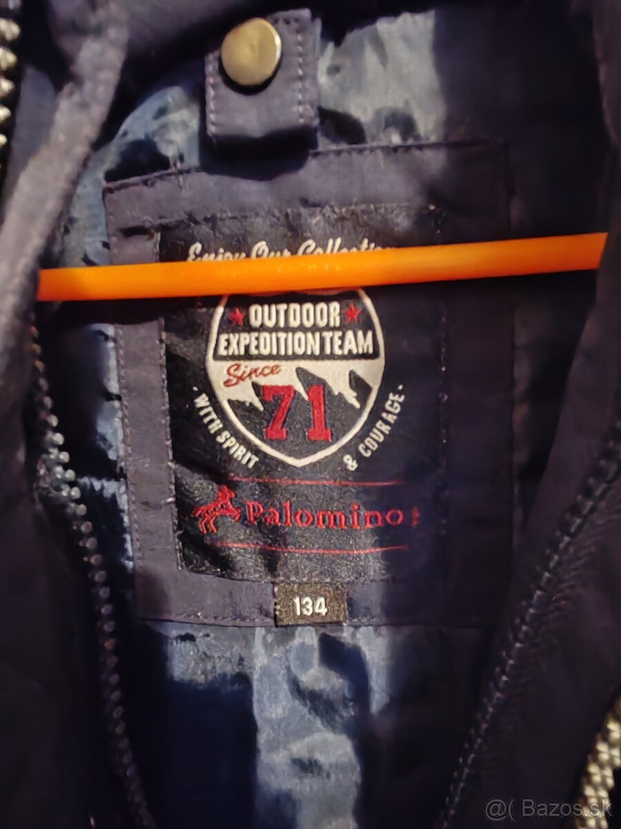 Predam tmavomodry kabat velk. 134 - 2