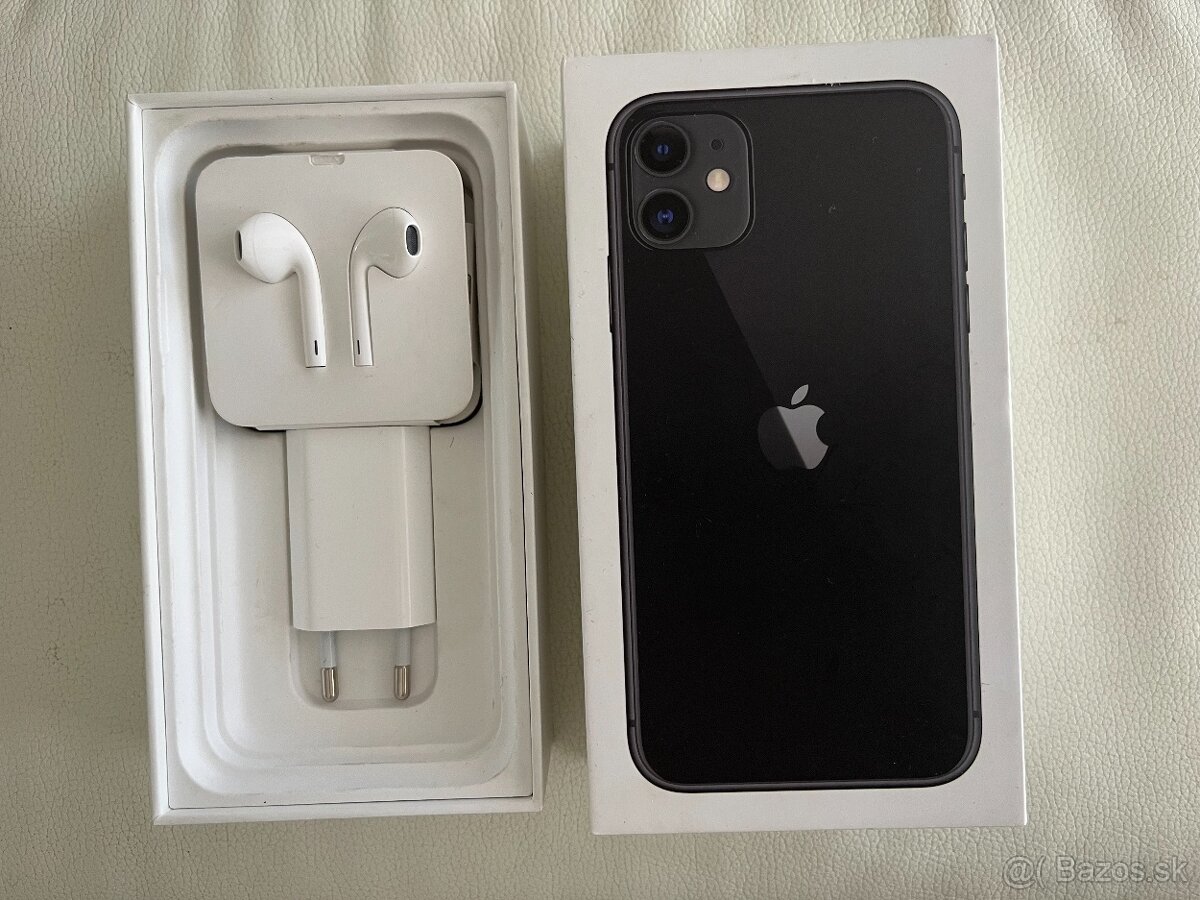 Predám Apple iPhone 11, Black, 128GB (MWM02CN/A) - 2