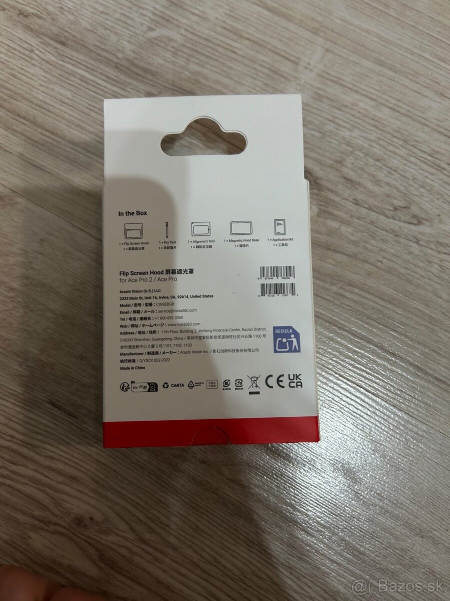 Insta 360 Ace Pro 2 flip screen Hood - 2