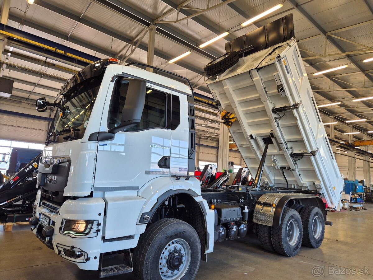 MAN TGS 33.520 6x6 BB MEILLER KIPPER - 2