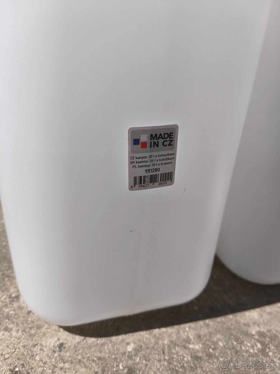 20 l bandasky s výpustom - 2