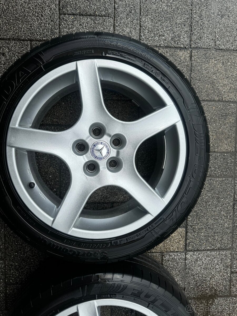 Elektrony Mercedes + pneu R18 5x112 - 2