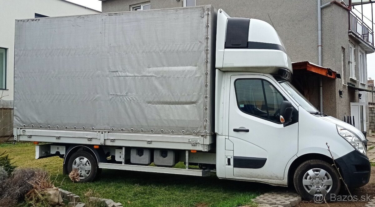 Renault MASTER 2,3 Valník Plachta +Spacia nadstavba - 2