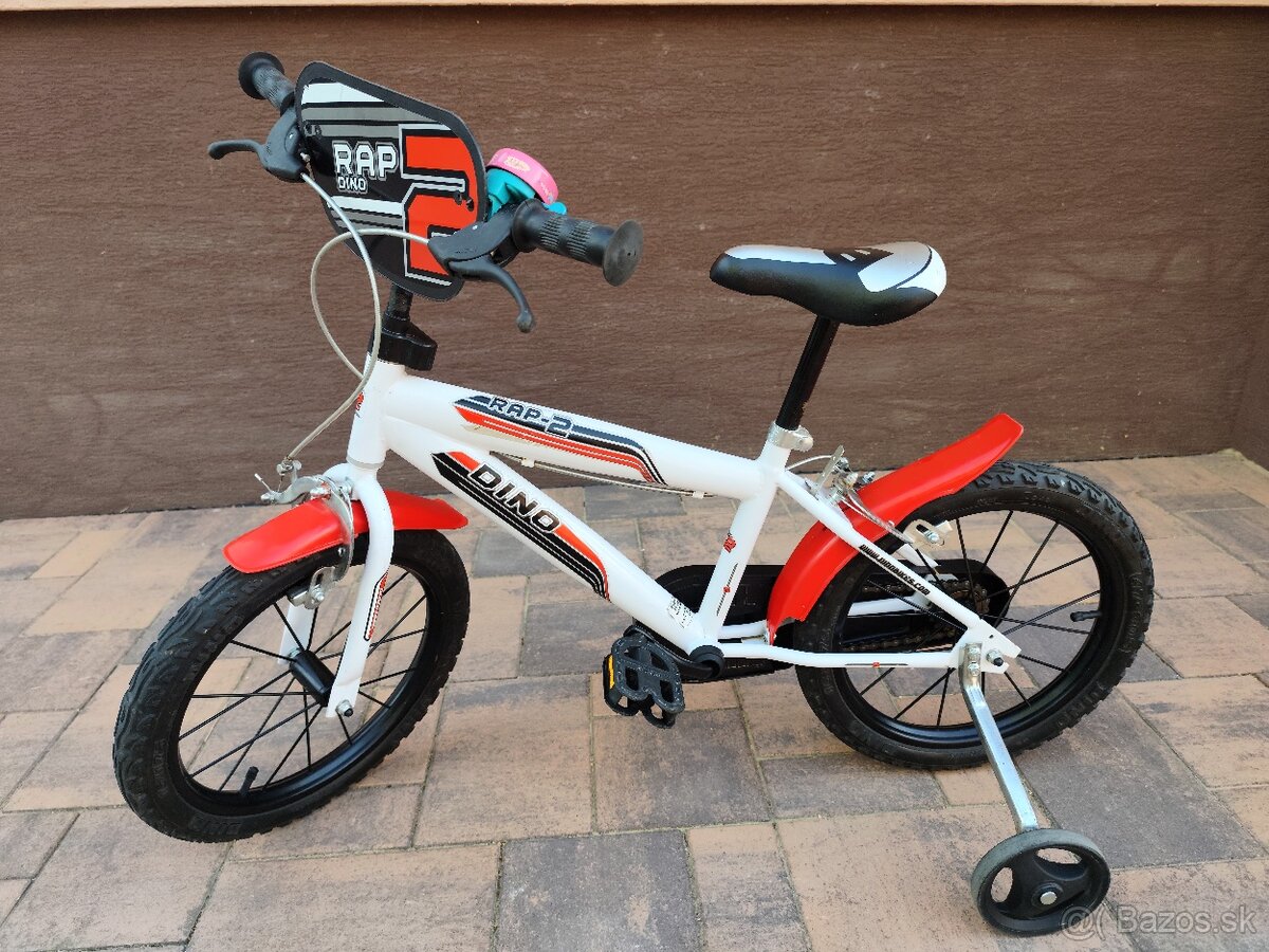 Detský bicykel Dino bikes Rap2 16" - 2