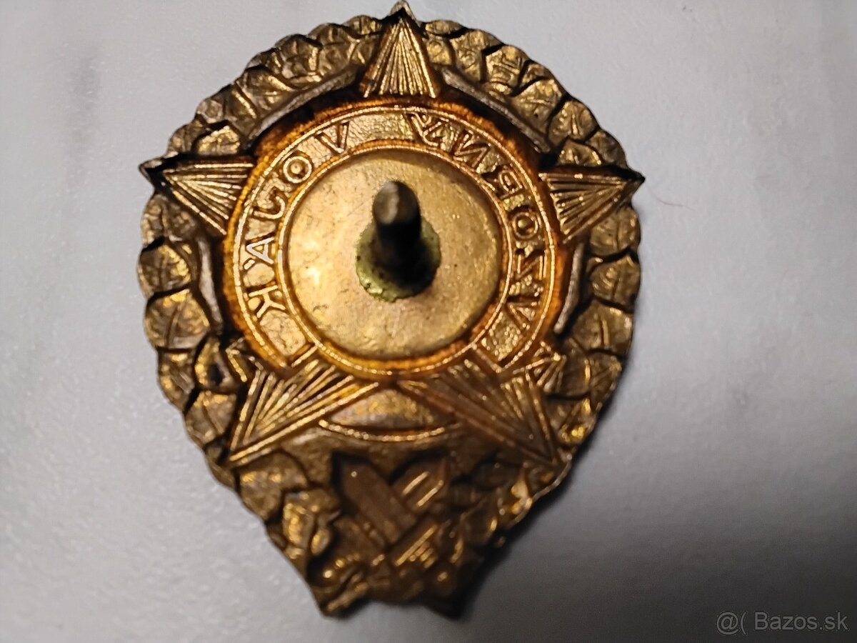 Odznak vzorný vojak - 2