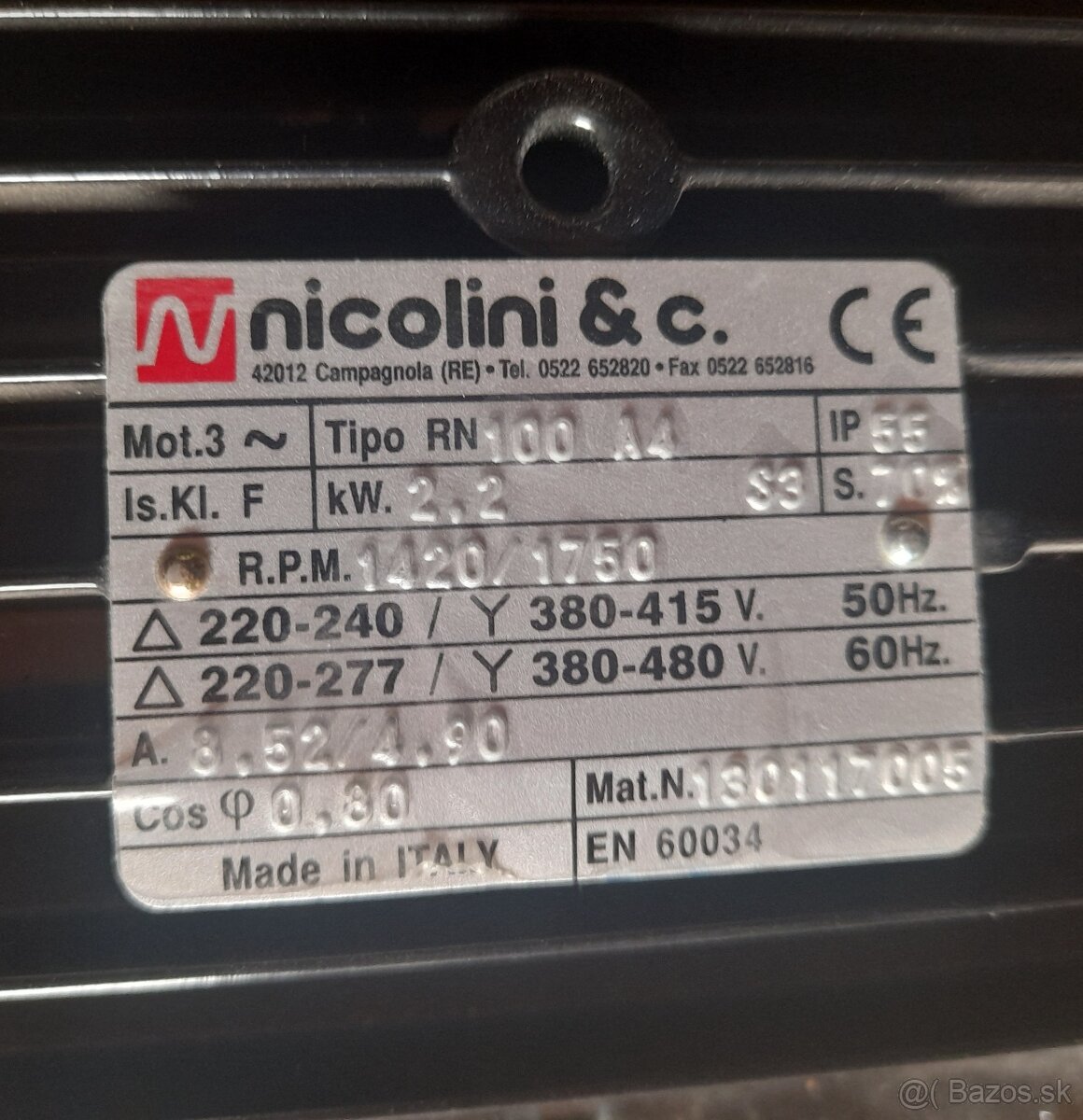 Elektromotor 2,2 kw - 2