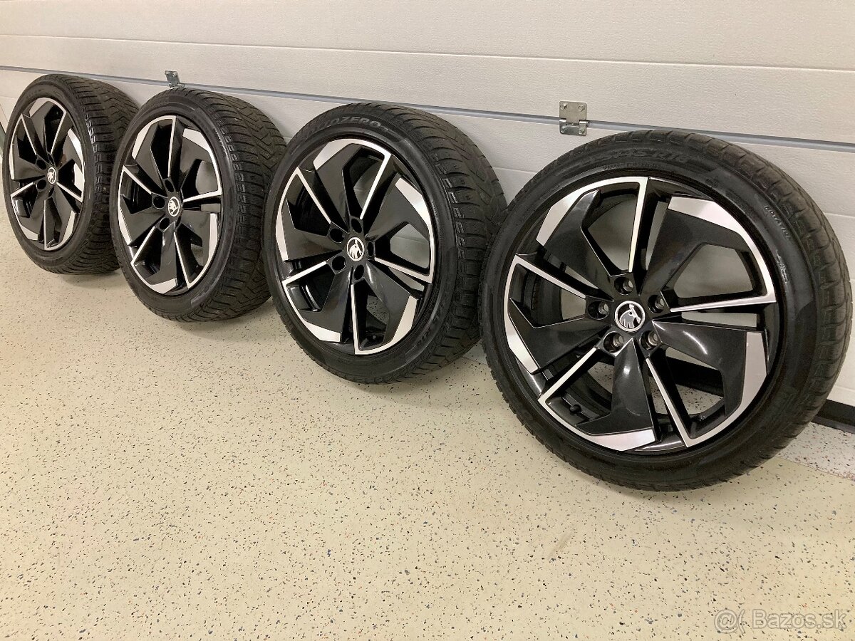 Alu org ŠKODA COMET RS 5x112 7,5J ET48 225/45 R18 - 2