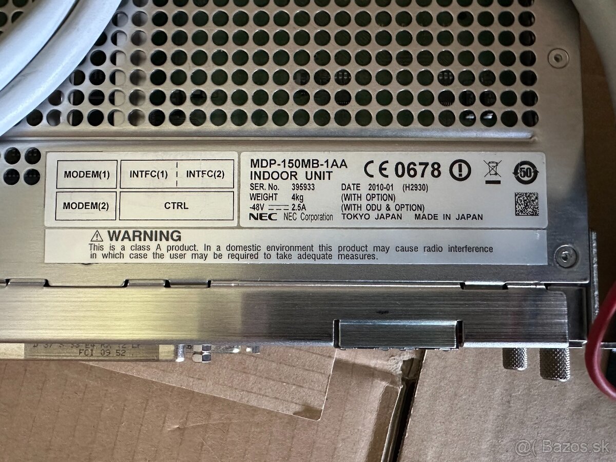 NEC PASOLINK NEO MDP-150MB-1AA Indoor Unit + zdroj - 2