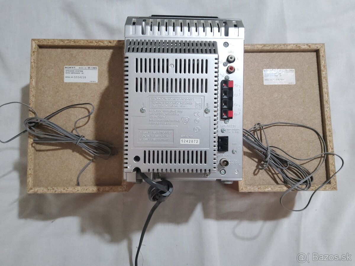 Micro Hi-Fi Component System Sony CMT-NE3 - 2