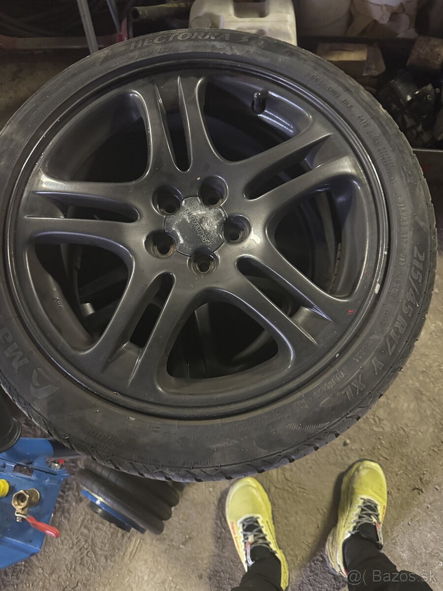 5x100 R17 orig Subaru 215/45 - 2