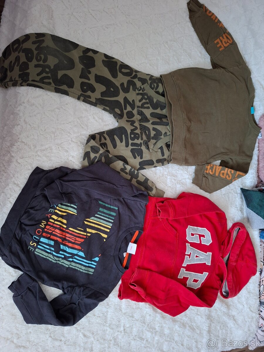 Mikiny, tepláky, bunda 116 - 2