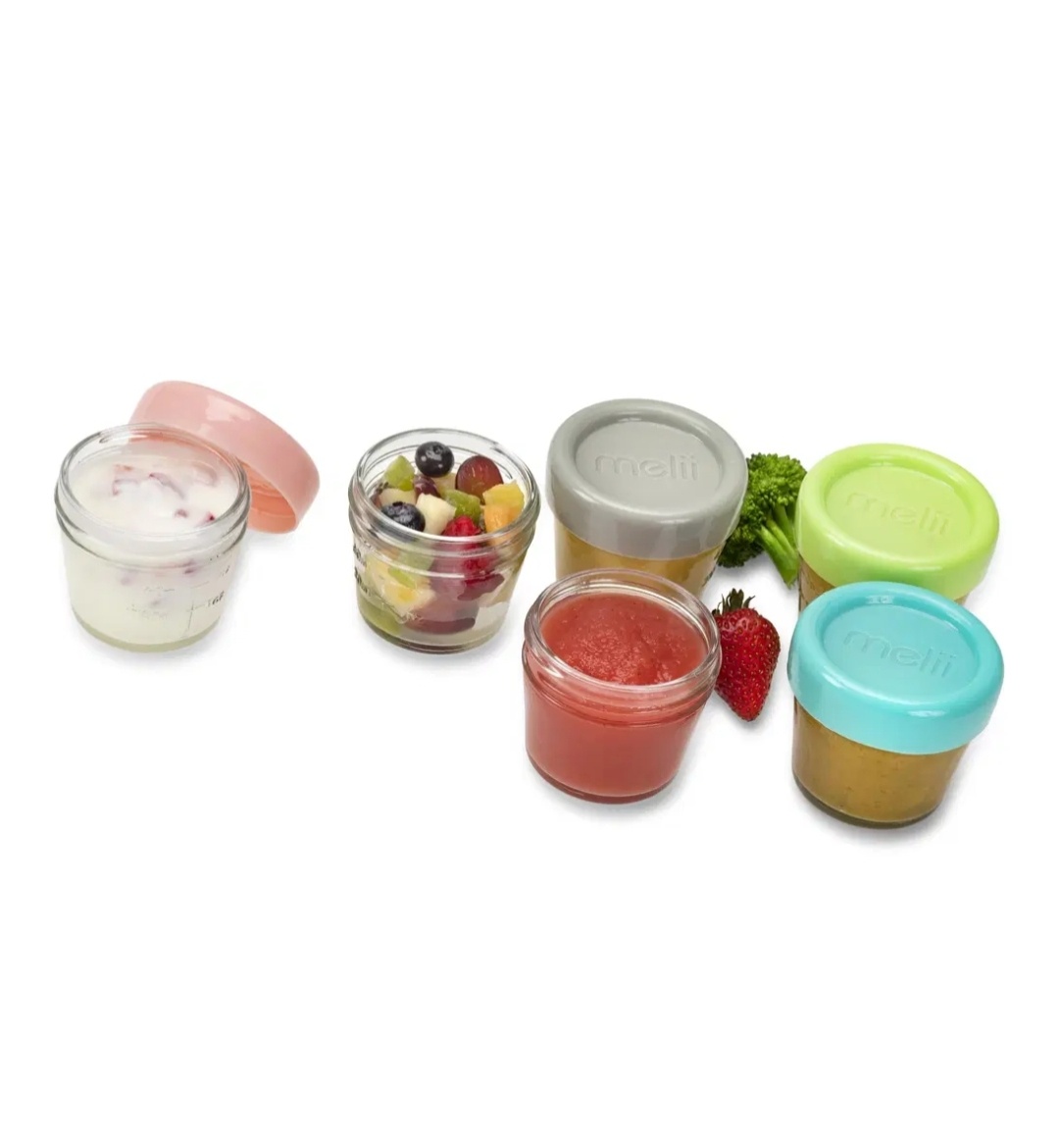Sklenené dózičky Melii 118ml - 12 ks - 2
