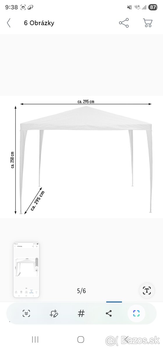 Altánok 3x3m, 2ks - 2