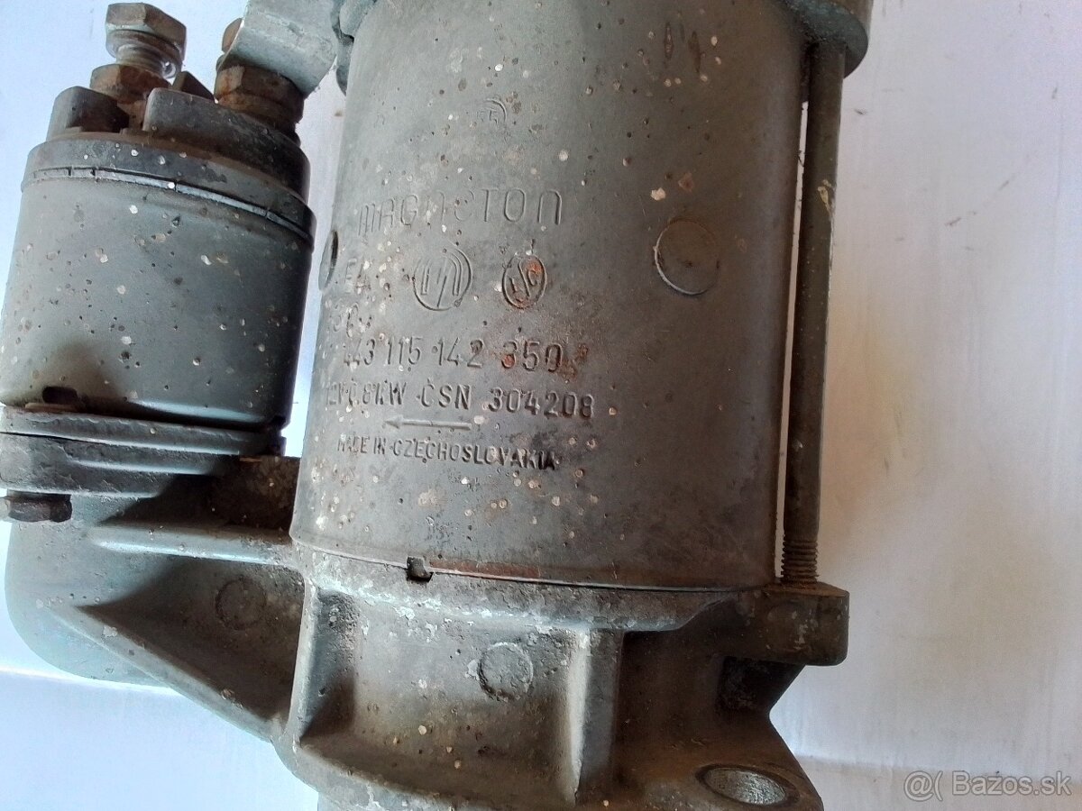 Praga S5T a neznáme štartery - 2