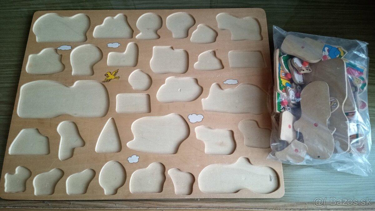 Drevená skladačka - 2