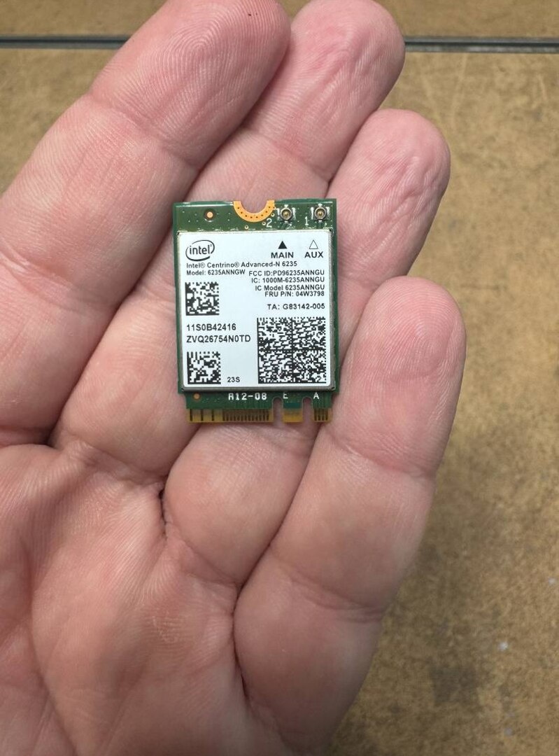 Predám používaný WiFi modul do Lenovo T440. - 2