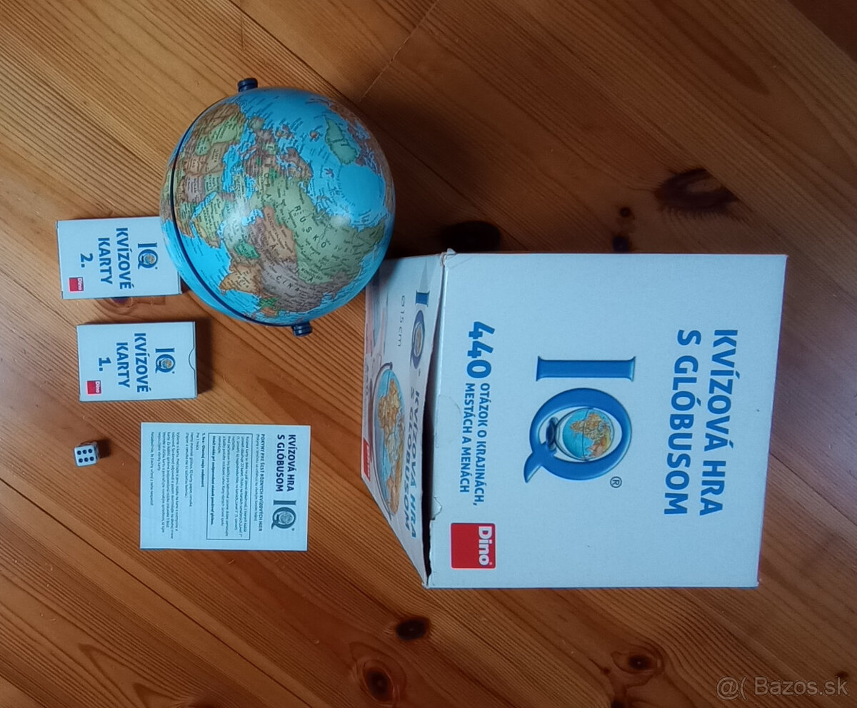 IQ kvízová hra s glóbusom - 2