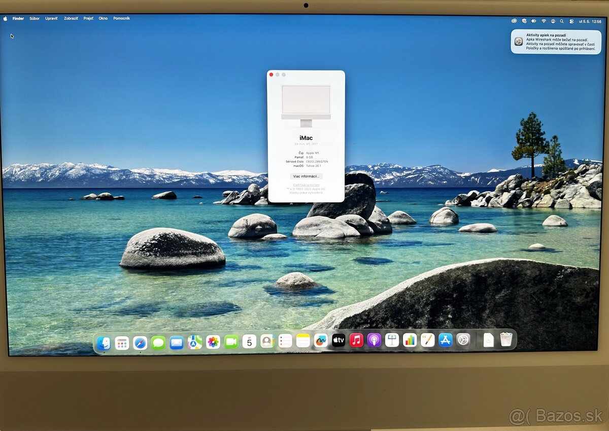 Predám 9ks Apple iMac 24" M1 – strieborný - 2