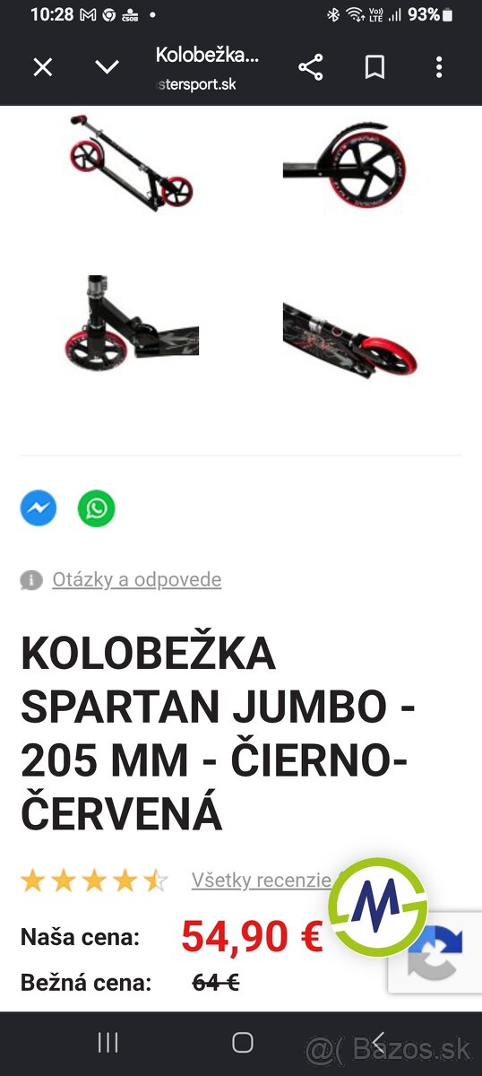 Kolobezka spartan jumbo - 2