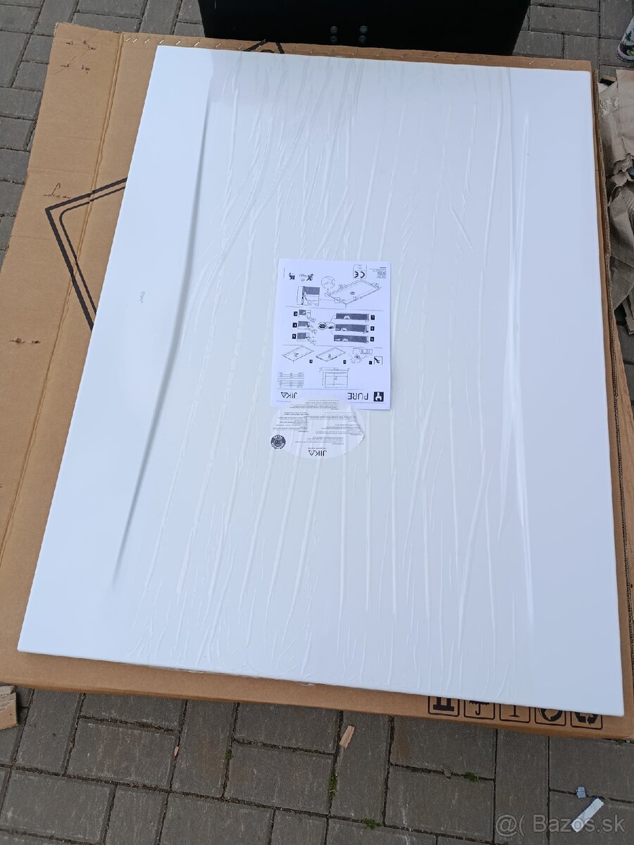 Vanička biela JIKA 120x90cm mám aj 130x80cm - 2