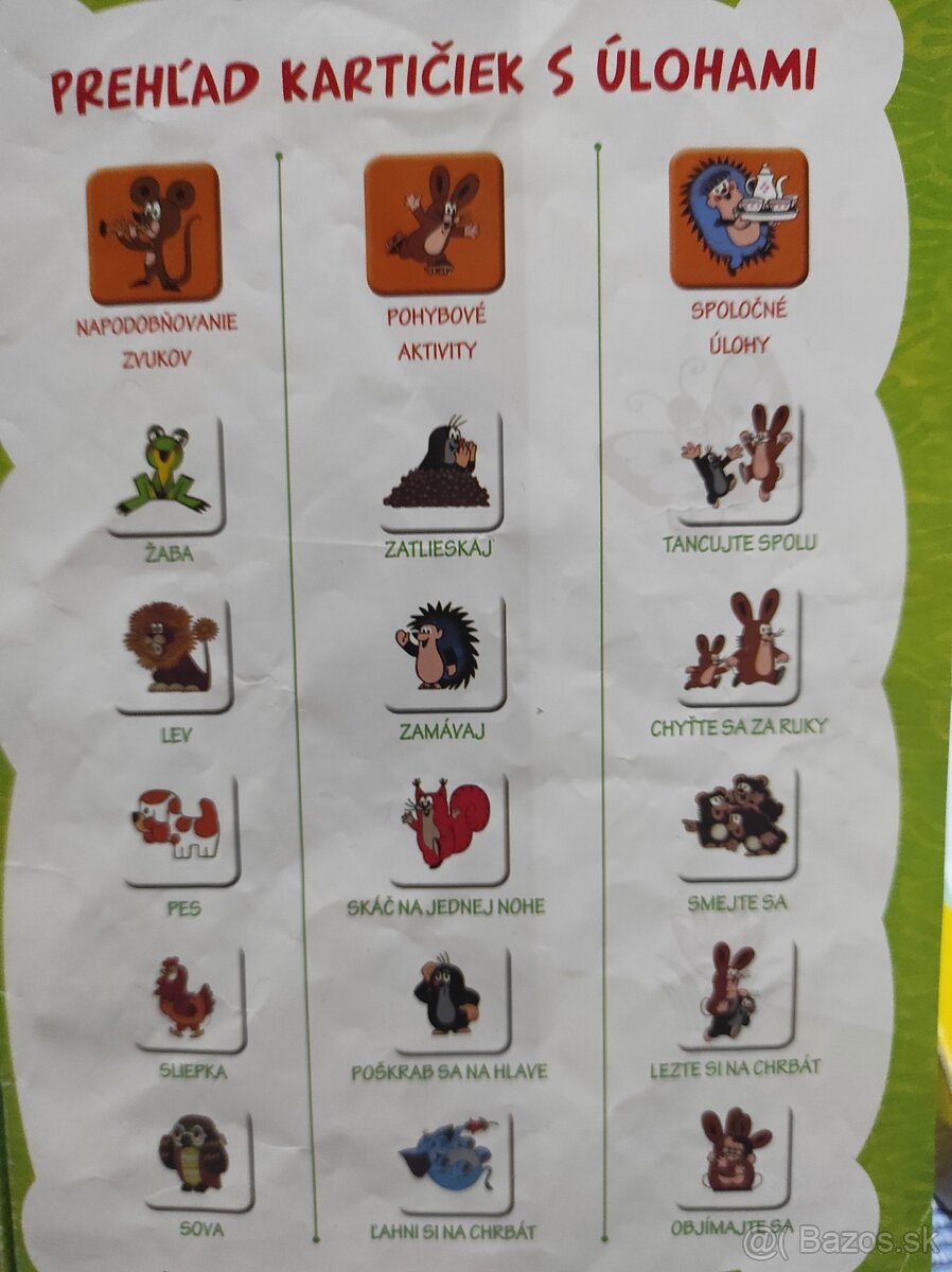 Spoločenska hra: Moja prvá hra Krtko - 2